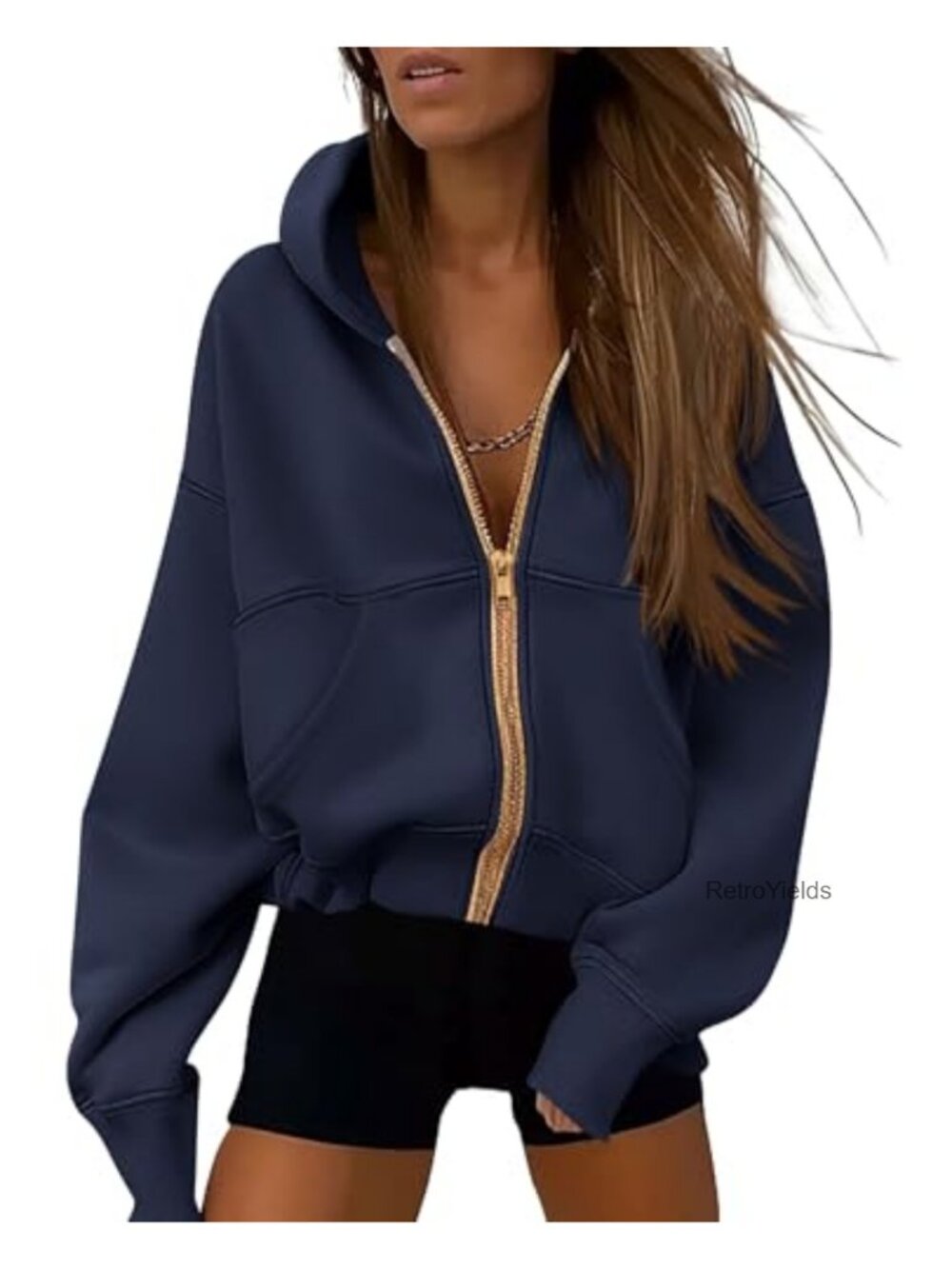 Women's Zip Up Fleece Hoodie Sweatshirt with Pockets